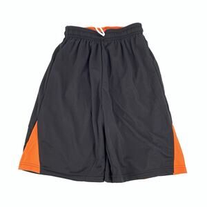 NWT Champro Dri Gear Reversible Basketball Shorts Size Small Adult Black Orange